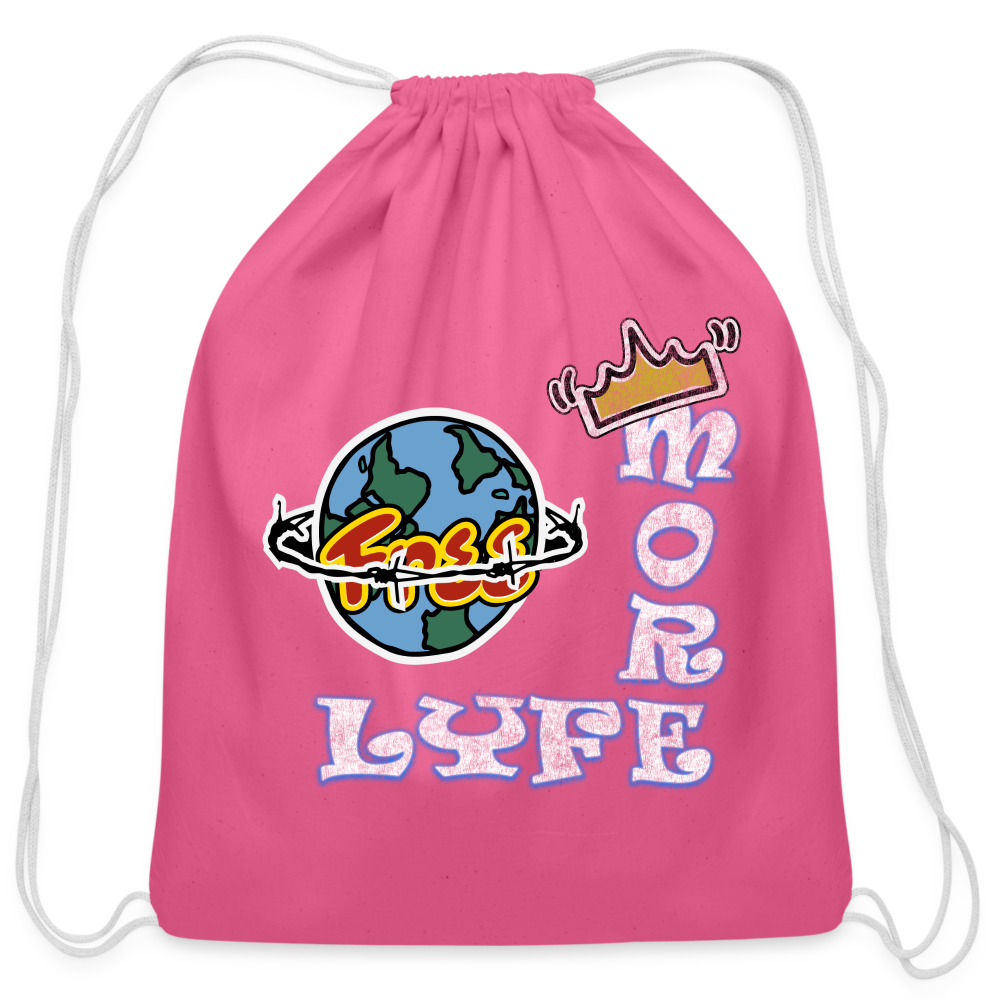 FREE.WORLD.DRAWBAG - pink